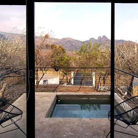 Piedra De Cobre Aparthotel เตโปซตลัน ภายนอก รูปภาพ