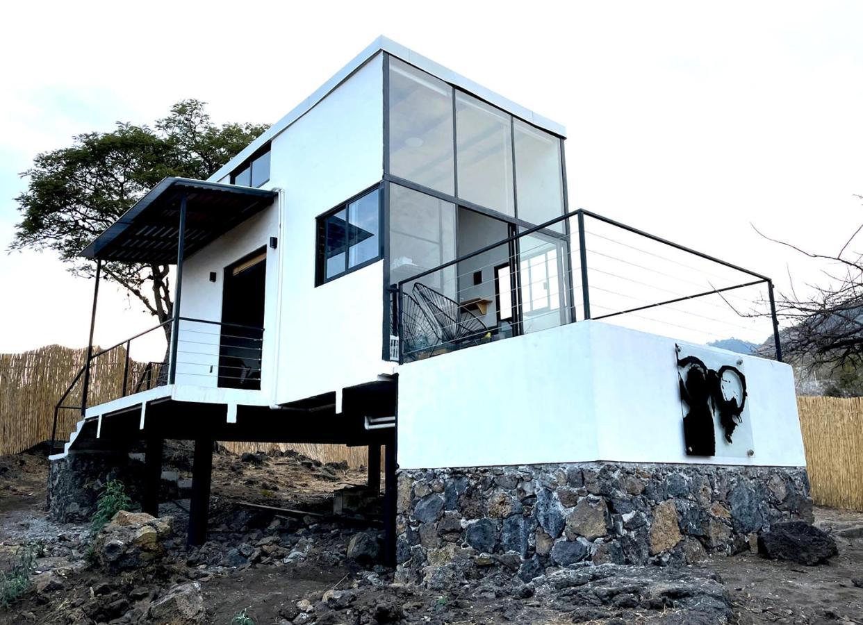Piedra De Cobre Aparthotel เตโปซตลัน ภายนอก รูปภาพ