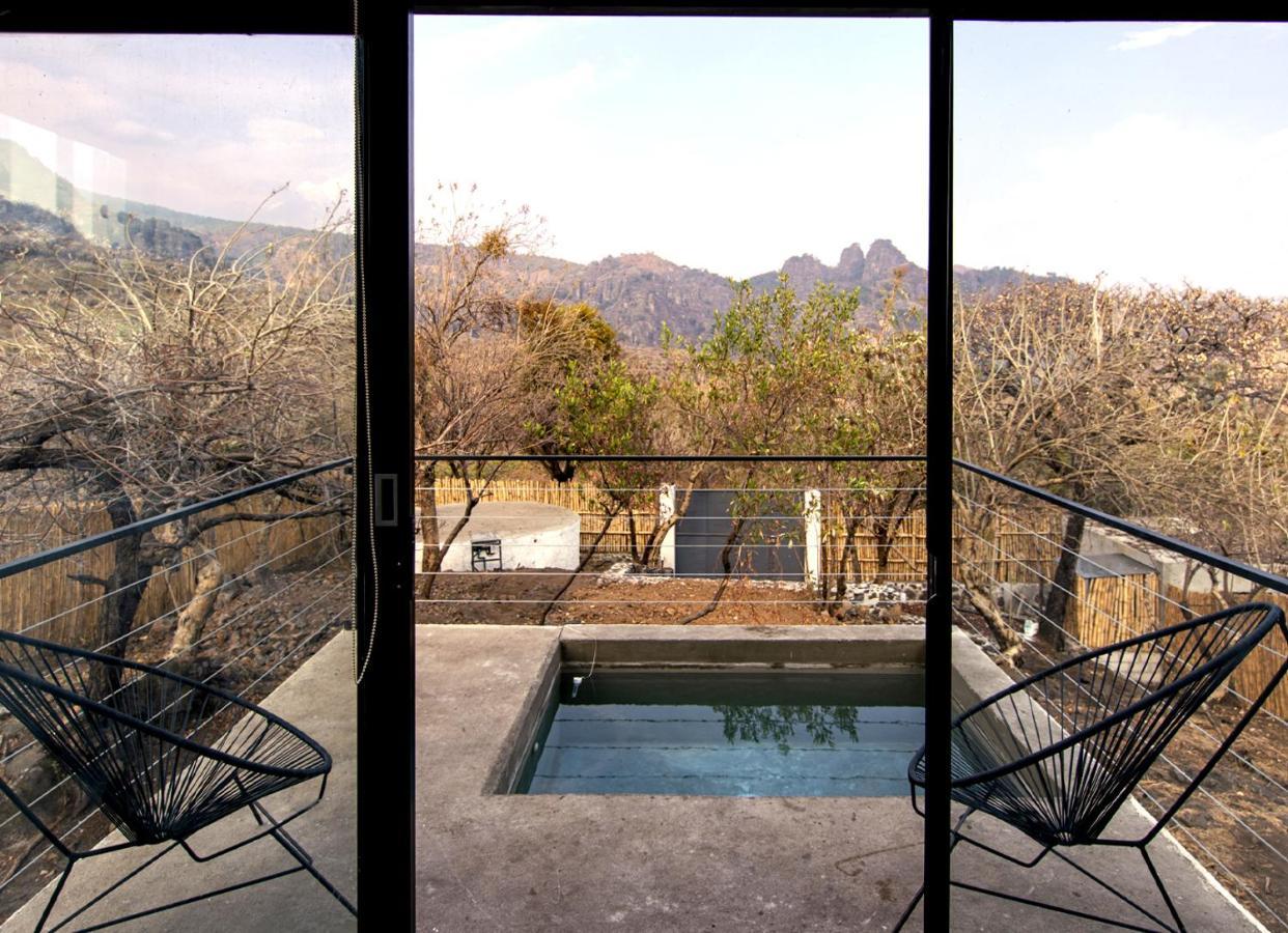 Piedra De Cobre Aparthotel เตโปซตลัน ภายนอก รูปภาพ